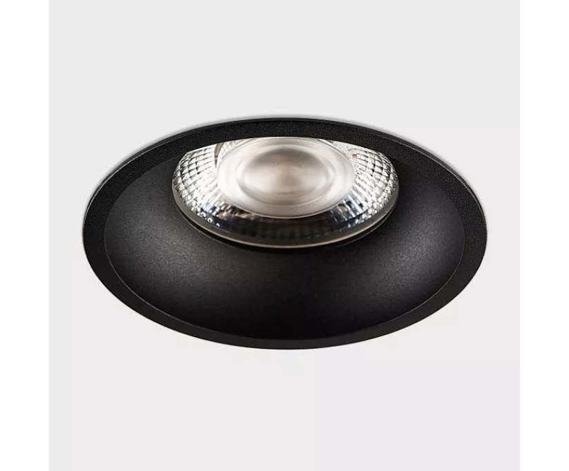 Встраиваемый светодиодный светильник Italline IT08-8032 black 4000K - фото 1