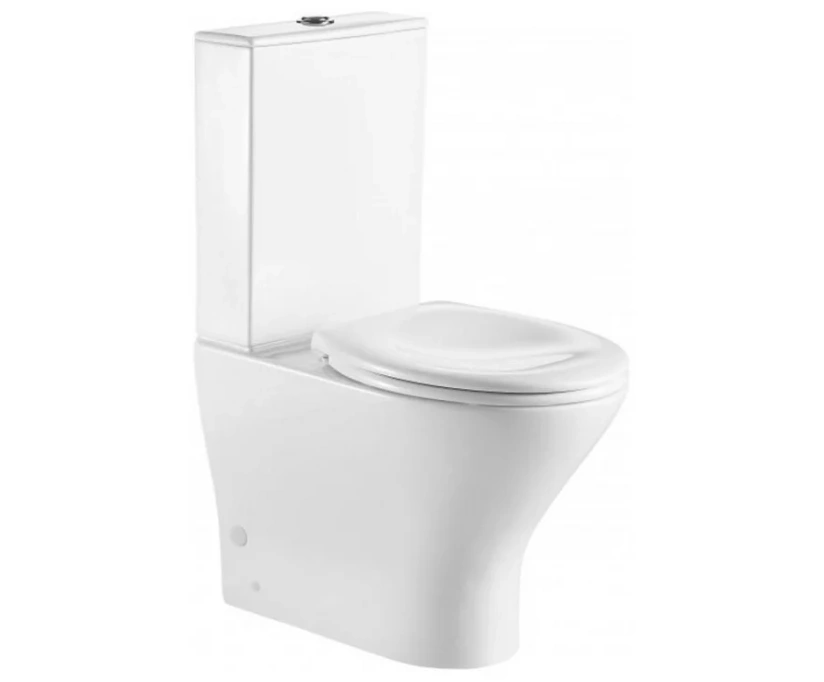 Чаша напольного унитаза BelBagno Acqua без сиденья белый (BB340CPR) - фото 2