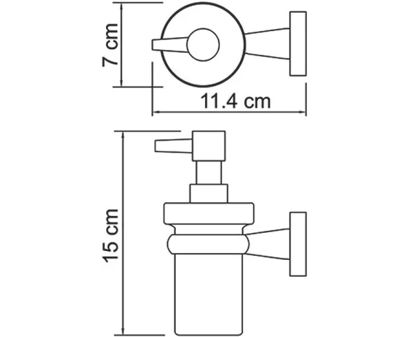 Дозатор Wasserkraft Lippe K-6599 - фото 3