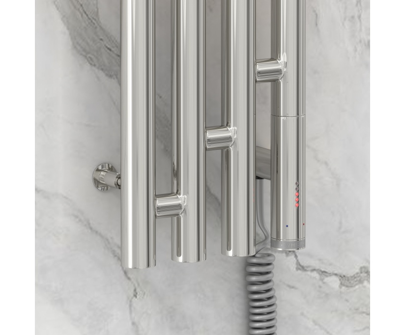Полотенцесушитель электрический Сунержа Кантата 3.0 R 120х16 хром (00-5847-1216) - фото 3