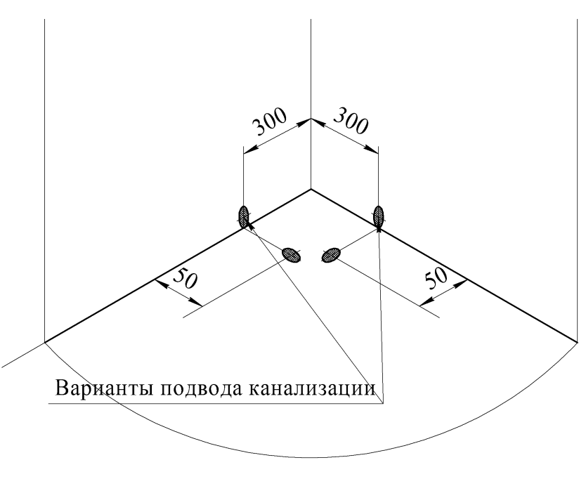 Поддон для душа Radomir Найт 110х110 белый (1-11-0-0-0-005) - фото 3