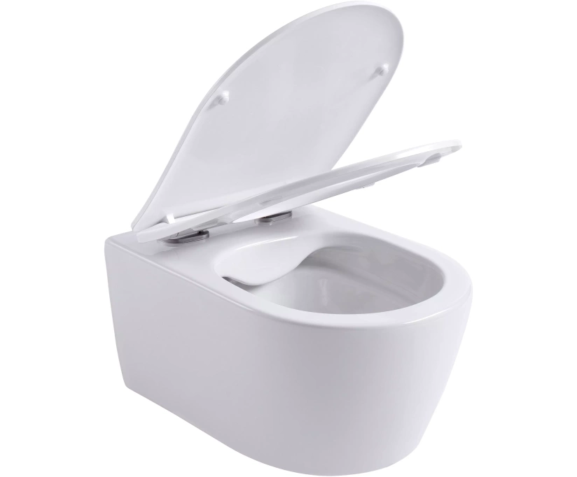 Унитаз подвесной Aquanet Smart безободковый, с микролифтом 276395 (SMART W) - фото 6