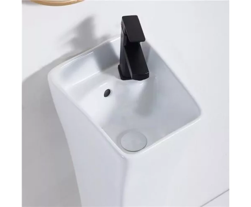 Раковина напольная CeramaLux N 27 см белый (M9012) - фото 4