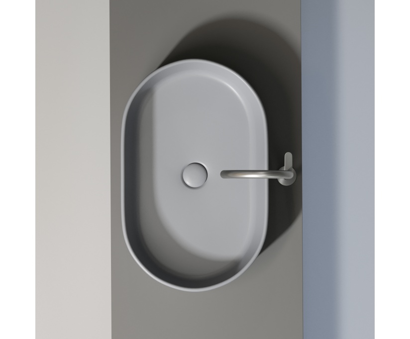 Накладная раковина Ceramicanova Element CN6048MH антрацит матовая - фото 4