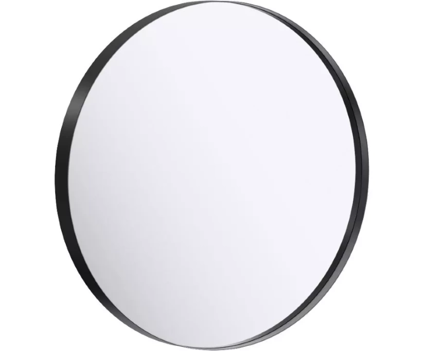 Зеркало круглое Aqwella Fargo 60 черное (RM0206BLK) - фото 1
