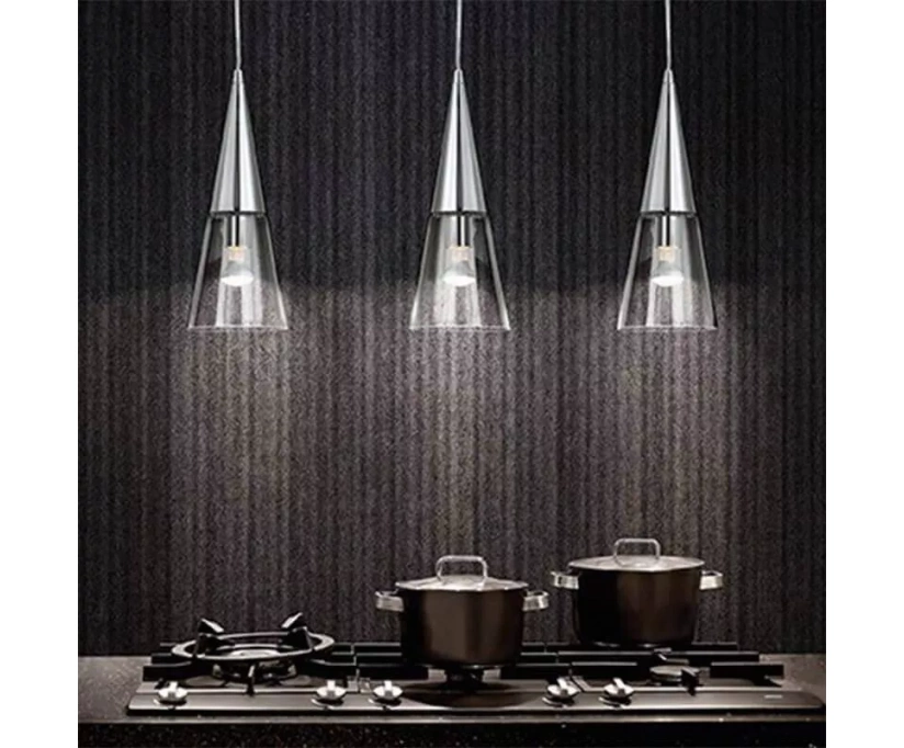 Подвесной светильник Ideal Lux Cono SP1 Cromo 017440 - фото 3