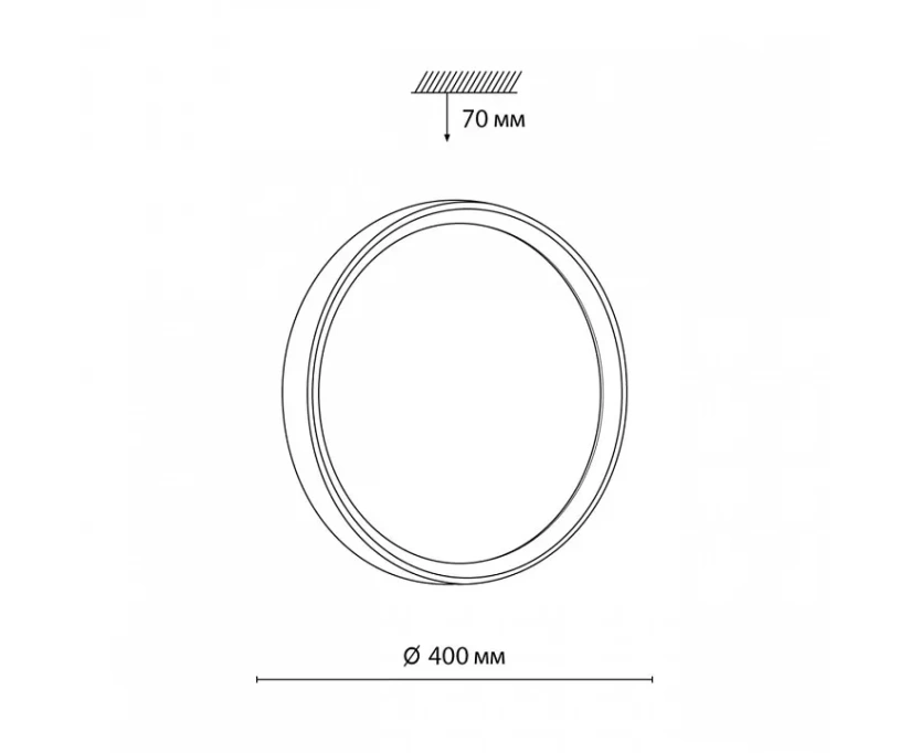 Настенно-потолочный светодиодный светильник Sonex Woodi 7627/DL - фото 6