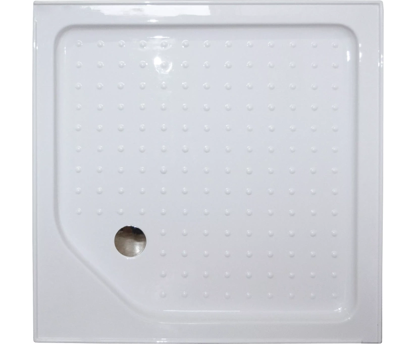 Душевой уголок Royal Bath HP 90х90 с поддоном профиль белый стекло прозрачное (RB90HP-T) - фото 3