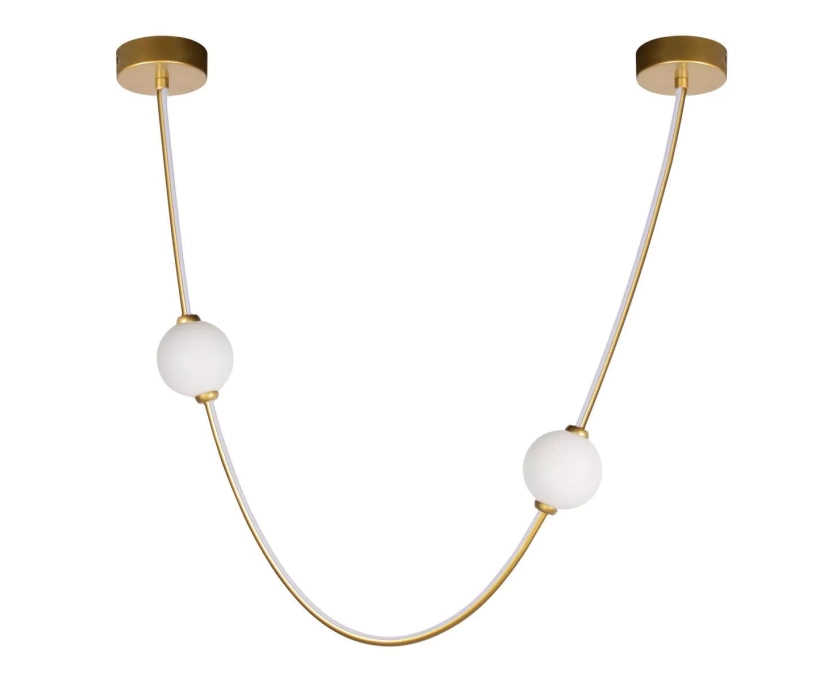 Подвесной светодиодный светильник Loft IT Embrace 10242/600 Gold - фото 4