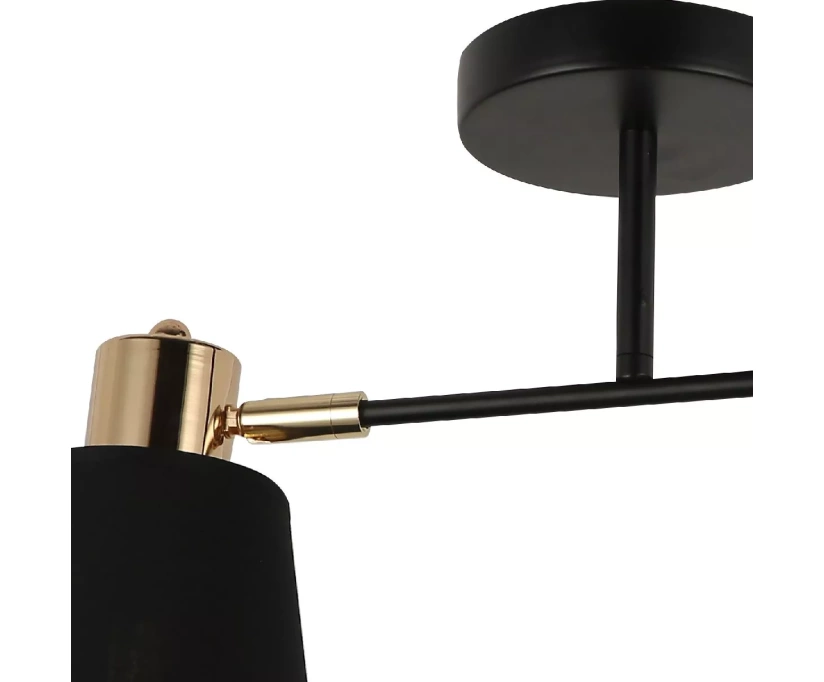 Потолочный светильник Illumico IL6116-2COU-79 BK GD Abelie - фото 3