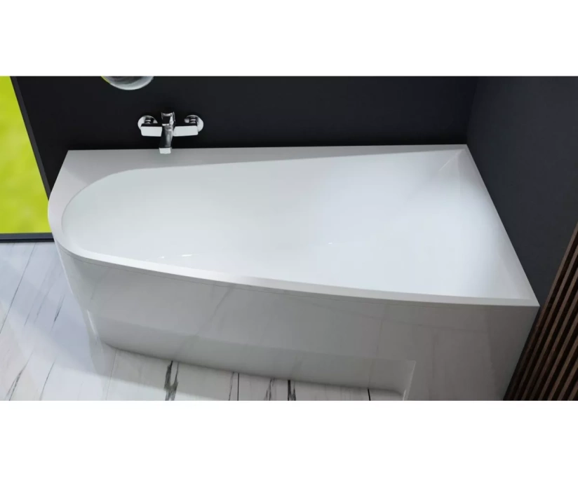 Ванна акриловая Vayer Boomerang 150x90 R белый (Гл000010851) - фото 5