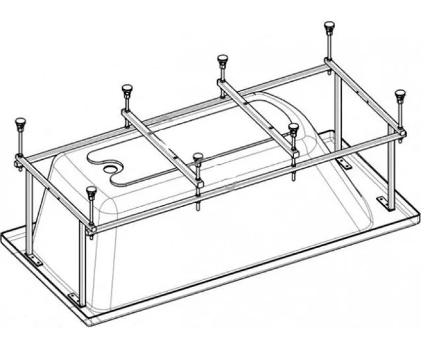 Каркас Для Ванны 170 Купить