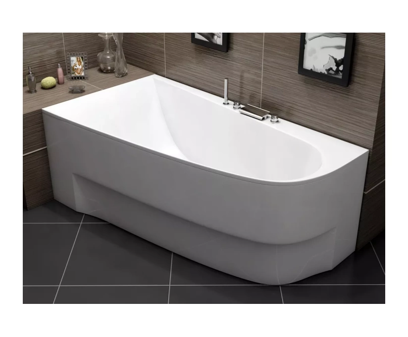 Ванна акриловая Vayer Boomerang 150x90 L белый (Гл000010850) - фото 4