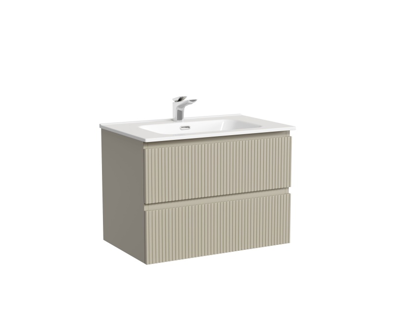 Тумба под раковину Sancos подвесная Snob T 70 Beige Soft SNT70CE - фото 5