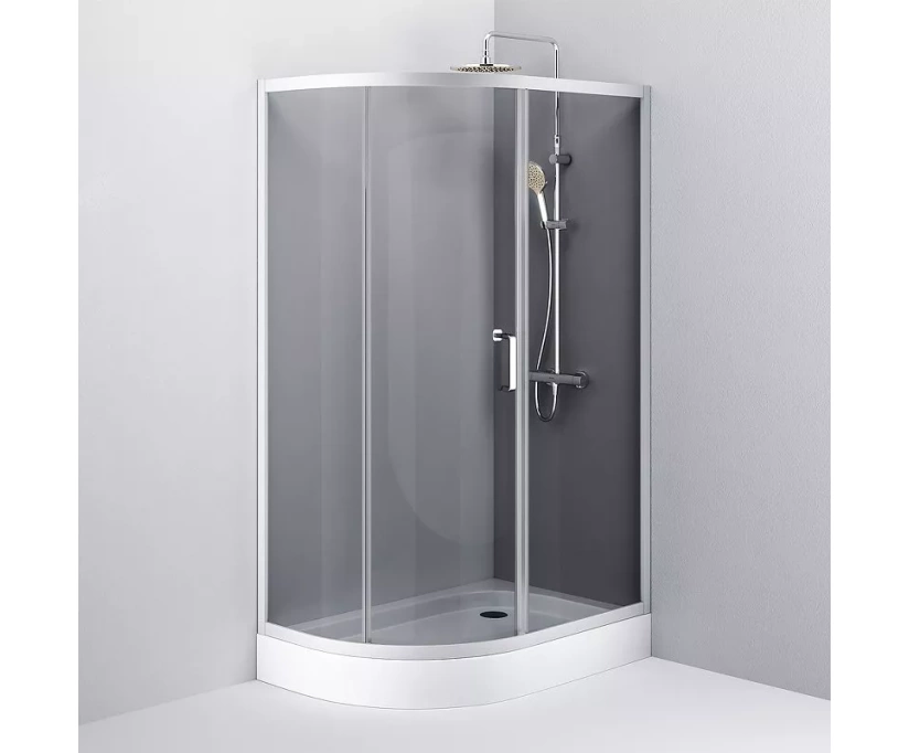 Душевой уголок AM.PM Like 120х80 хром матовый (W83G-302U120CG64) в ...