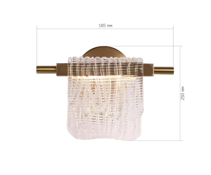 Настенный светодиодный светильник ST Luce Voile SL6021.201.06 - фото 2