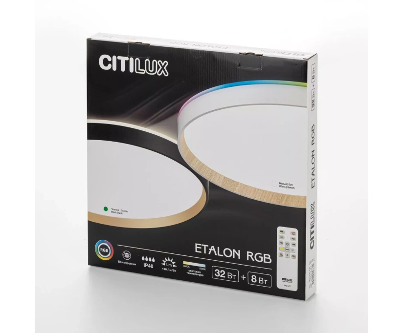 Потолочный светильник Citilux Etalon CL750401R - фото 8