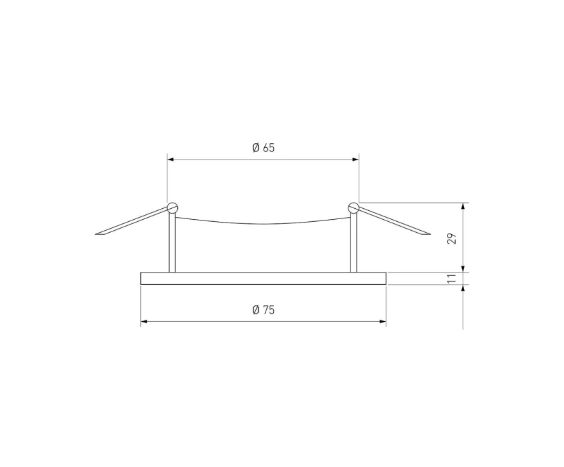Встраиваемый светильник Elektrostandard 112 MR16 белый/черный a053339 (4690389169045) - фото 3