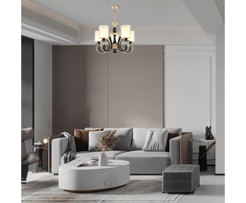 Подвесная люстра Arte Milano Florentia 302237/5 Bk/Gd - фото 2