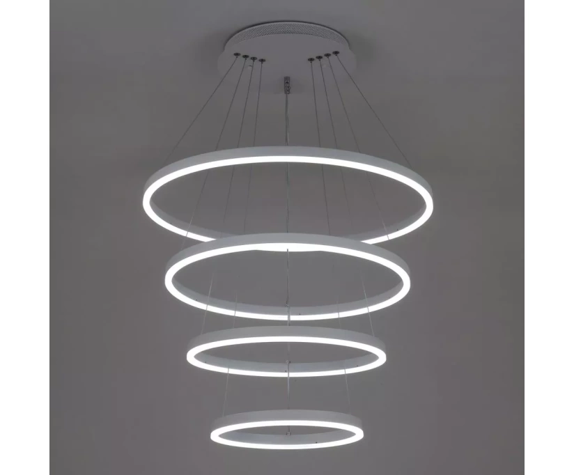 Каскадная люстра LED4U 55000-4 WH - фото 3