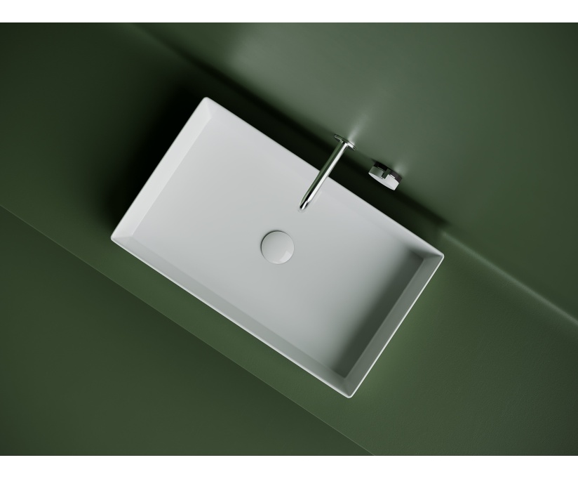 Накладная раковина Ceramicanova Element CN6070 белая глянцевая - фото 2