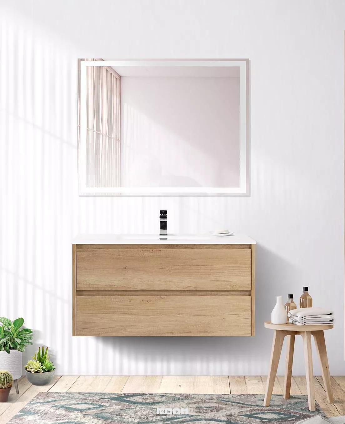 тумба с раковиной belbagno albano 90 подвесная rovere vintage bianco