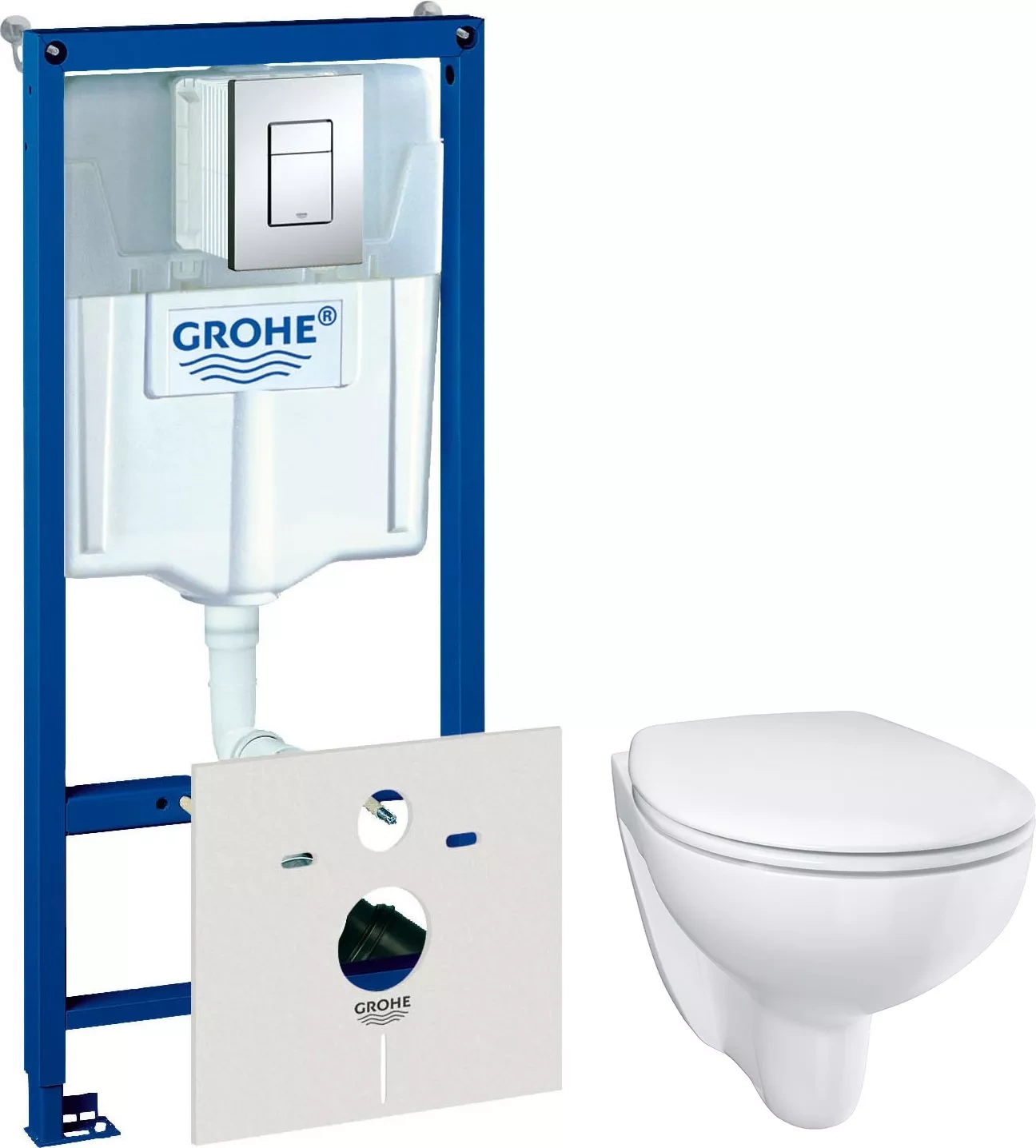 Инсталляция для подвесного унитаза Grohe Rapid SL 38994000 (глубина 95мм)