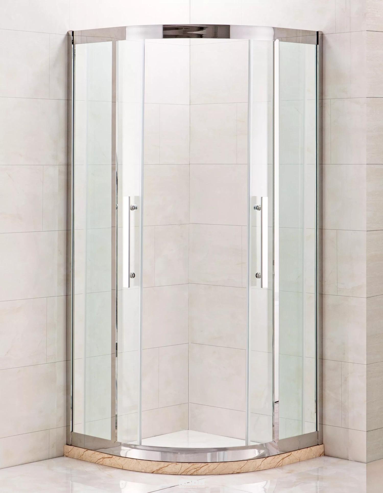 Душевая кабина со скошенным углом размеры