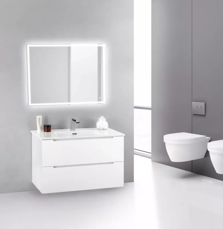 Тумба с раковиной belbagno etna 39 80 bianco lucido