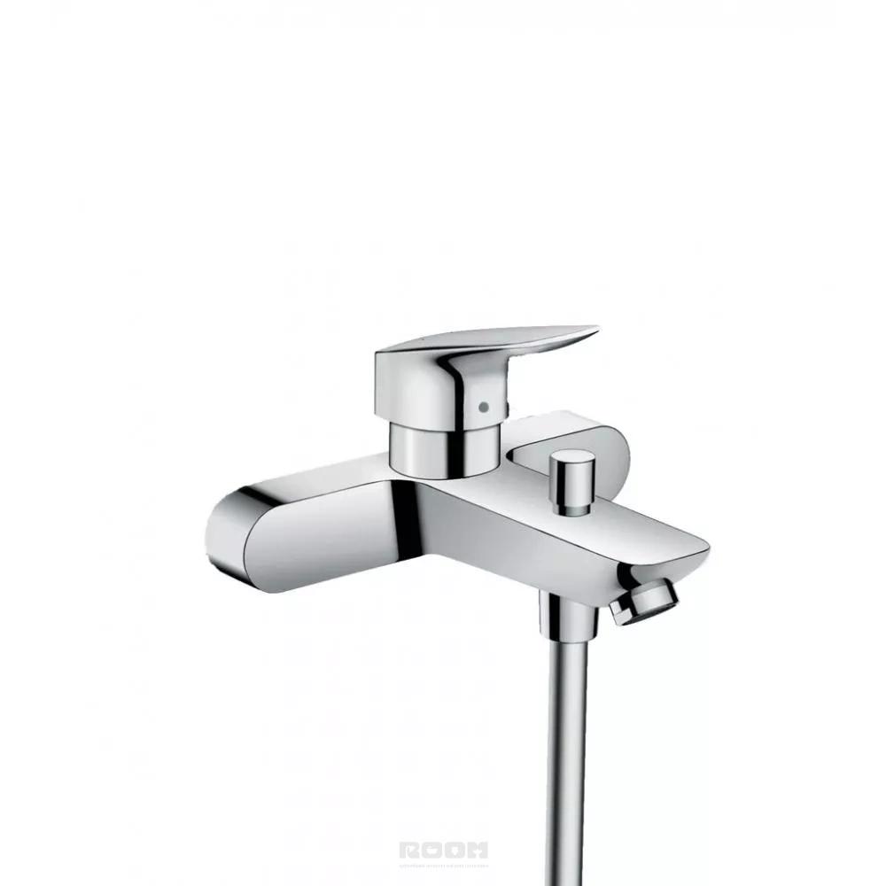 Смеситель для ванны с подключением душа grohe euroeco 32743000 однорычажный