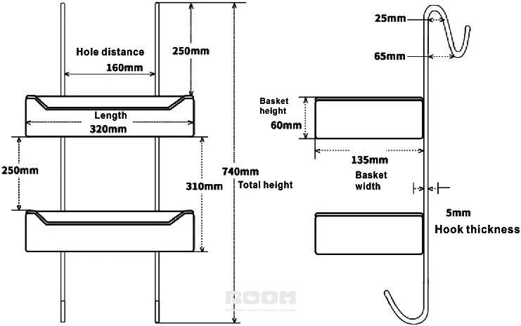 Полка rush edge ed77623