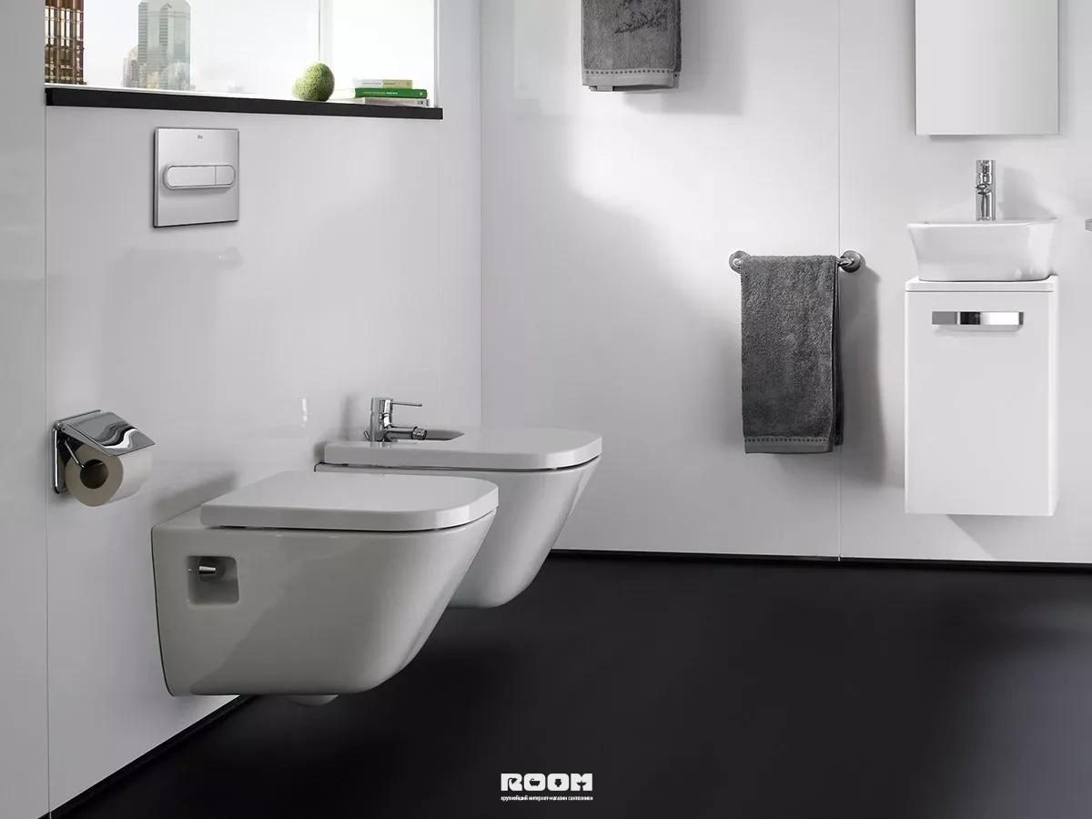 Комплект Система инсталляции для унитазов Roca DUPLO WC 890090020 + Чаша  для унитаза подвесного Roca Gap 346477000 + Кнопка смыва Roca PL1 Dual хром  346477000 / 801472004 / 890090020 / 890095001 с доставкой и установкой -  Москва